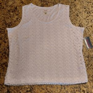 Pretty Top by TanJay, NWT, size Petite Medium